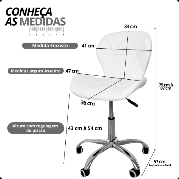 02 kit home office nomad 360 escrivaninha rotativa com cadeira vegas giratoria