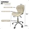 16 kit home office nomad 360 escrivaninha rotativa com cadeira vegas giratoria