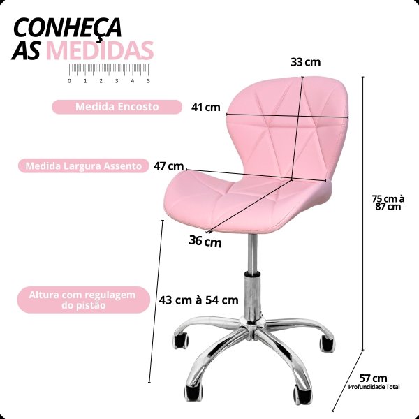 30 kit home office nomad 360 escrivaninha rotativa com cadeira vegas giratoria