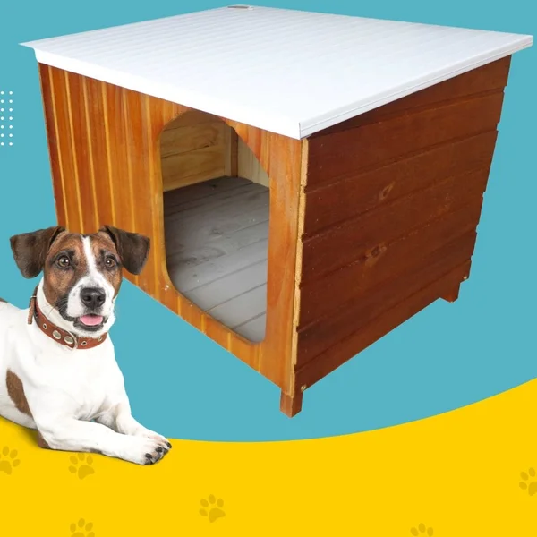 casinha de cachorro de madeira