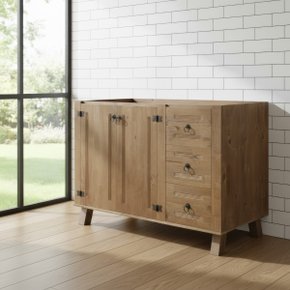 01 balcao para pia 120cm madeira tratada