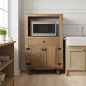 01 balcao forno rustico torre quente madeira tratada 74cm