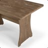 07 kit conjunto mesa rustica com 2 bancos franca 1 20m