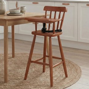 22 cadeira de alimentacao infantil de madeira assento em mdf yummy nozes