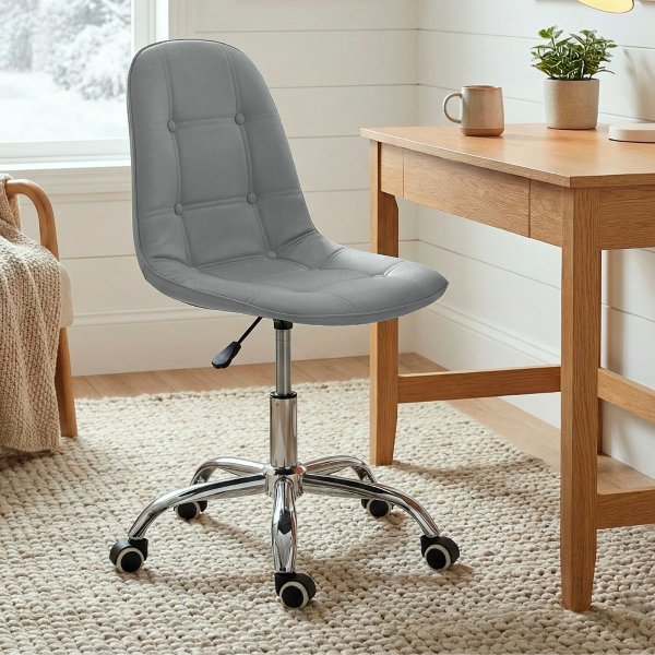 02 banqueta slim giratoria com regulagem altura vegas branco