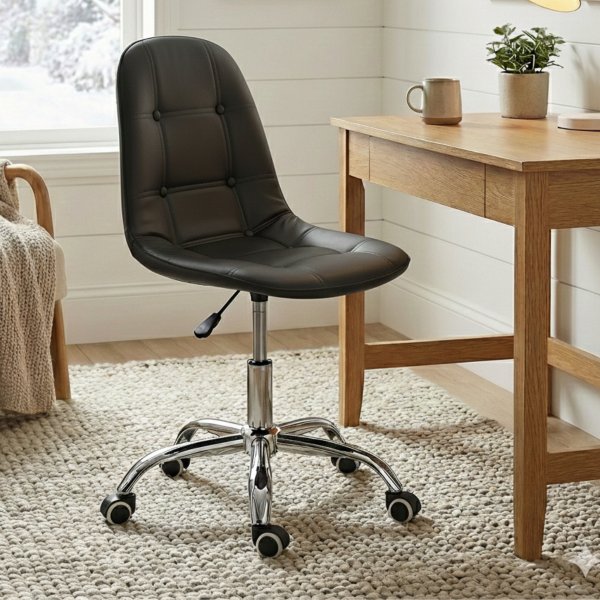 04 banqueta slim giratoria com regulagem altura vegas branco