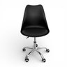 59 cadeira secretaria com base giratoria estofada icaro
