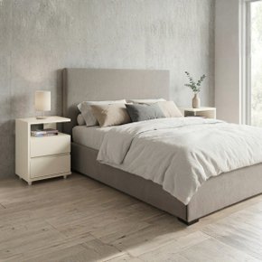 03 conjunto 2 mesas de cabeceira reversiveis campeche