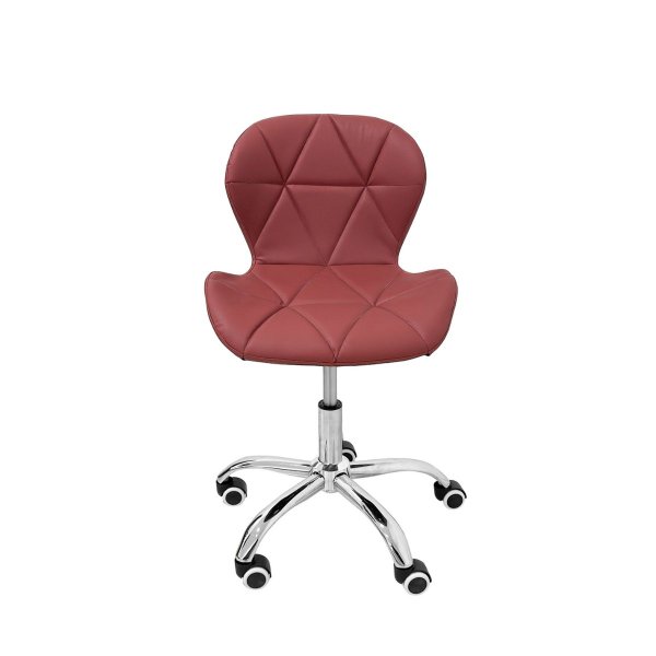 18 cadeira escritorio slim vegas base giratoria estofada cinza