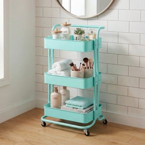24 carrinho multiuso organizador 3 prateleiras em ferro