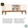 03 rack bancada buffet 140cm alure