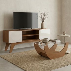 01 sala de estar duetto mesas centro apoio rack tv 65 cinamomo off white