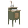 20 mesa de canto e cabeceira mesinha de apoio charlotte menta carvalho