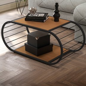 25 mesa de centro industrial aramada