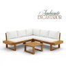04 conjunto sofa modular de canto madeira macica tecido acquablock helma