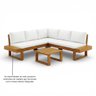 05 conjunto sofa modular de canto madeira macica tecido acquablock helma