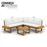 01 conjunto sofa modular de canto madeira macica tecido acquablock louize
